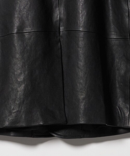 H　BEAUTY&YOUTH UNITED ARROWS（エイチビューティーアンドユースユナイテッドアローズ）の「＜H＞シープレザー テーラードジャケット（その他アウター・レディース・ブラック・M/S）」の11枚目の写真