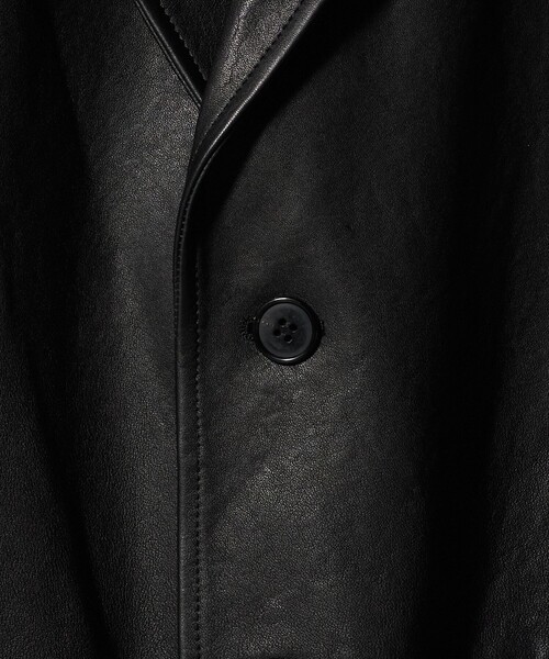 H　BEAUTY&YOUTH UNITED ARROWS（エイチビューティーアンドユースユナイテッドアローズ）の「＜H＞シープレザー テーラードジャケット（その他アウター・レディース・ブラック・M/S）」の13枚目の写真