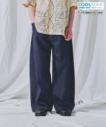niko and...（ニコアンド）の「COOLMAX ライトデニムエクストラワイドデニム LIGHT EXTRA WIDE DENIM（デニムパンツ）」
