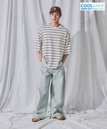 niko and...（ニコアンド）の「COOLMAX ライトデニムエクストラワイドデニム LIGHT EXTRA WIDE DENIM（デニムパンツ）」