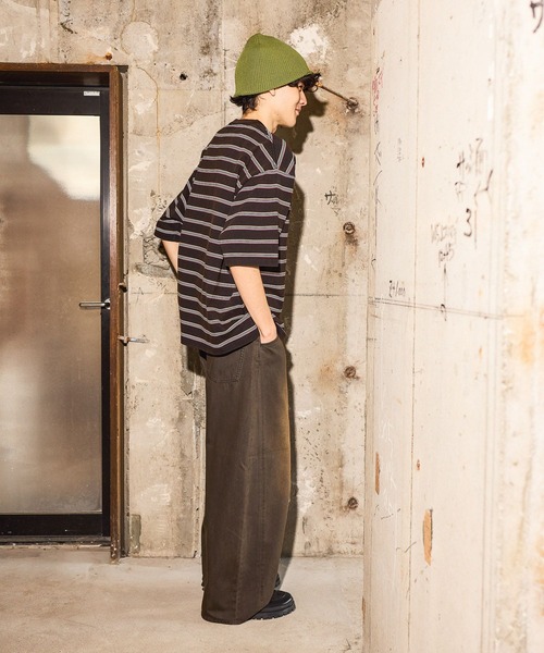 niko and...（ニコアンド）の「COOLMAX ライトエクストラワイドデニム　LIGHT EXTRA WIDE DENIM　[niko and ...JEANS]（デニムパンツ・メンズ・ブラック/ブルー/アクア/インディゴブルー/チャコール・MEDIUM/LARGE/SMALL）」の8枚目の写真