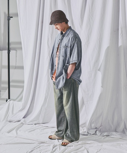 COOLMAX ライトデニムエクストラワイドデニム LIGHT EXTRA WIDE DENIM
