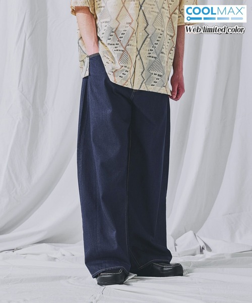 COOLMAX ライトデニムエクストラワイドデニム LIGHT EXTRA WIDE DENIM