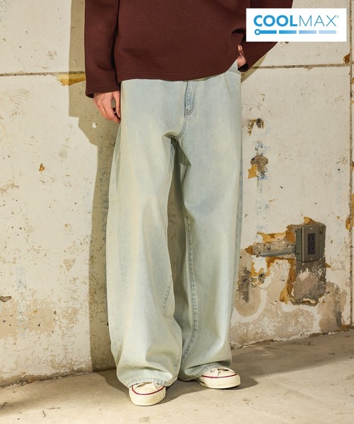 niko and JEANS] LIGHT EXTRA WIDE DENIM（デニムパンツ）｜niko