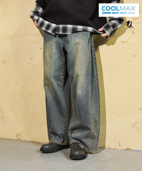 niko and JEANS] LIGHT EXTRA WIDE DENIM（デニムパンツ）｜niko