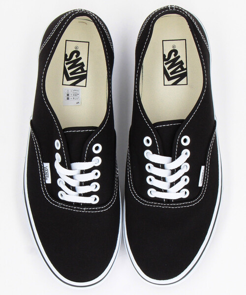 FREAK'S STORE（フリークスストア）の「限定展開 VANS/バンズ Authentic / オーセンティック [サイズ 6~10]（スニーカー・メンズ・ブラック・6/7/6.5/10/9.5/7.5/8/8.5/9）」の2枚目の写真