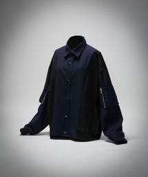 HARE | 【SET UP対応】FUSION CRAFT MA-1ドッキングシャツ(HARE)(シャツ/ブラウス)