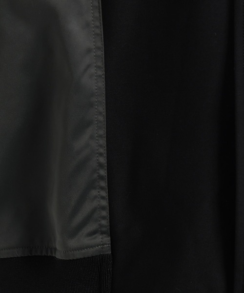 HARE（ハレ）の「【SET UP対応】FUSION CRAFT MA-1ドッキングシャツ(HARE)（シャツ/ブラウス・メンズ・ネイビー/ブラック・FREE）」の7枚目の写真