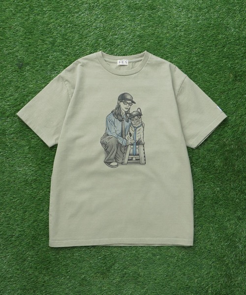 The Endless Summer（エンドレスサマー）の「TES MALIBU GIRL TEE / Tシャツ（Tシャツ/カットソー・メンズ・グリーン系その他3/アイボリー/ホワイト・MEDIUM/SMALL/X-LARGE/LARGE）」の7枚目の写真