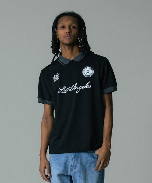 XLARGE（エクストララージ）の「CLASSIC SOCCER SHIRT（シャツ/ブラウス・メンズ・ホワイト/ブラック/ネイビー・XL/L/M/S）」の7枚目の写真