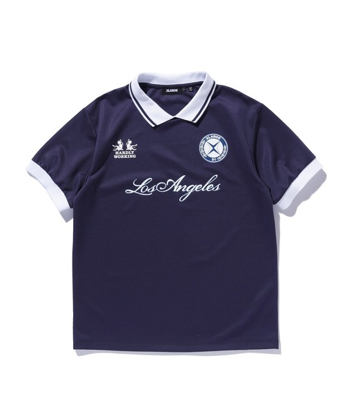 XLARGE（エクストララージ）の「CLASSIC SOCCER SHIRT（シャツ/ブラウス・メンズ・ホワイト/ブラック/ネイビー・XL/L/M/S）」の4枚目の写真
