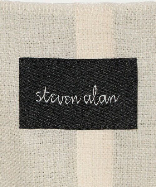 Steven Alan(スティーブンアラン)の「<Steven Alan>チェック カシュクール シャツジャケット(ノーカラージャケット・レディース・ベージュ・S/M)」の15枚目の写真