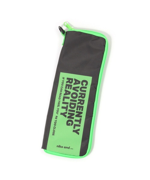 niko and...（ニコアンド）の「吸水ケース（折りたたみ傘・レディース・ブラック/ホワイト・0）」の2枚目の写真