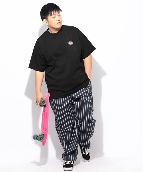 B&T CLUB(ビーティークラブ)の「Tシャツ 半袖 メンズ 大きいサイズ ヒヤテック バックプリント クルーネック B&T CLUB (ビーアンドティークラブ)(Tシャツ/カットソー・メンズ・グリーン/ブラック・X1(3L~4L)/X2(4L~5L)/X3(6L~7L)/X4(8L~9L))」の4枚目の写真