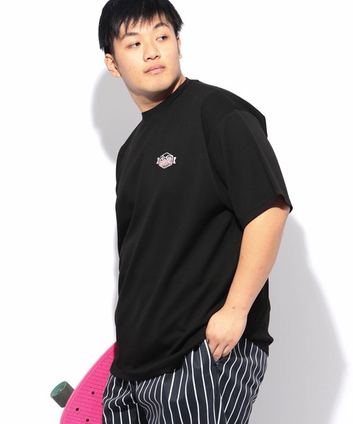 B&T CLUB(ビーティークラブ)の「Tシャツ 半袖 メンズ 大きいサイズ ヒヤテック バックプリント クルーネック B&T CLUB (ビーアンドティークラブ)(Tシャツ/カットソー・メンズ・グリーン/ブラック・X1(3L~4L)/X2(4L~5L)/X3(6L~7L)/X4(8L~9L))」の7枚目の写真