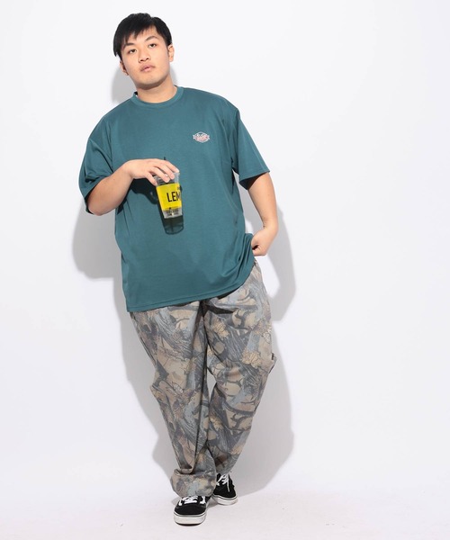 B&T CLUB(ビーティークラブ)の「Tシャツ 半袖 メンズ 大きいサイズ ヒヤテック バックプリント クルーネック B&T CLUB (ビーアンドティークラブ)(Tシャツ/カットソー・メンズ・グリーン/ブラック・X1(3L~4L)/X2(4L~5L)/X3(6L~7L)/X4(8L~9L))」の13枚目の写真