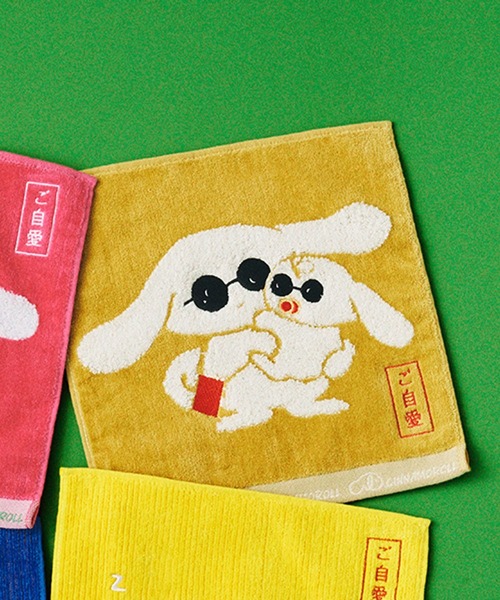 studio CLIP（スタディオクリップ）の「【アイシナモロール】ハンドタオル（ハンカチ/ハンドタオル・レディース・イエロー/ブルー/ピンク/ベージュ・FREE）」の2枚目の写真