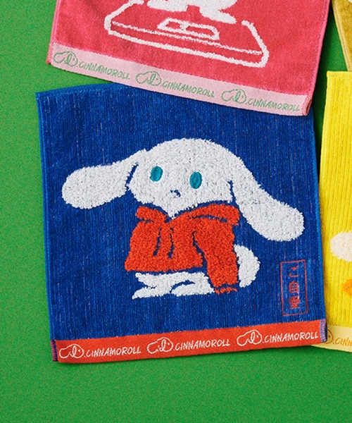 studio CLIP（スタディオクリップ）の「【アイシナモロール】ハンドタオル（ハンカチ/ハンドタオル・レディース・イエロー/ブルー/ピンク/ベージュ・FREE）」の3枚目の写真