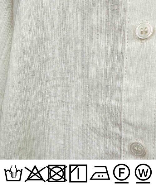 Lo-Fi(ローファイ)の「【WEB限定】異素材レイヤード風シャツ(シャツ/ブラウス・レディース・オフホワイト/レモンイエロー・M)」の19枚目の写真