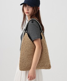 【cachecache(カシュカシュ)】ペーパーパラコードトートバッグ
