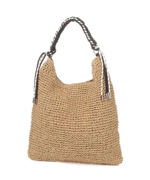 BAYFLOW(ベイフロー)の「【cachecache(カシュカシュ)】ペーパーパラコードトートバッグ(トートバッグ・レディース・ナチュラル/ブラック・FREE)」の17枚目の写真