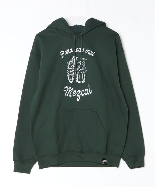 styles（スタイルス）の「LOOSEJOINTS ED DAVIS PARA TODO MAL MEZCAL HOODIE LF25FH024ED（パーカー・メンズ・ブラック/グリーン・L）」の2枚目の写真
