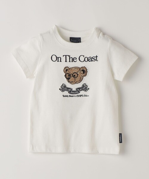 SHIPS Colors(シップス カラーズ)の「SHIPS Colors:80~150cm / TeddyBear(R) コラボ Tシャツ◇(Tシャツ/カットソー・キッズ・ライトブルー/その他/ライトホワイト/ベージュ系その他/ベージュ/ネイビー/ベージュ系その他2/ベージュ系その他3/ホワイト系・100/110/120/130/140/150/80/90)」の10枚目の写真
