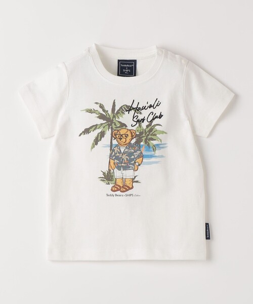 SHIPS Colors(シップス カラーズ)の「SHIPS Colors:80~150cm / TeddyBear(R) コラボ Tシャツ◇(Tシャツ/カットソー・キッズ・ライトブルー/その他/ライトホワイト/ベージュ系その他/ベージュ/ネイビー/ベージュ系その他2/ベージュ系その他3/ホワイト系・100/110/120/130/140/150/80/90)」の11枚目の写真