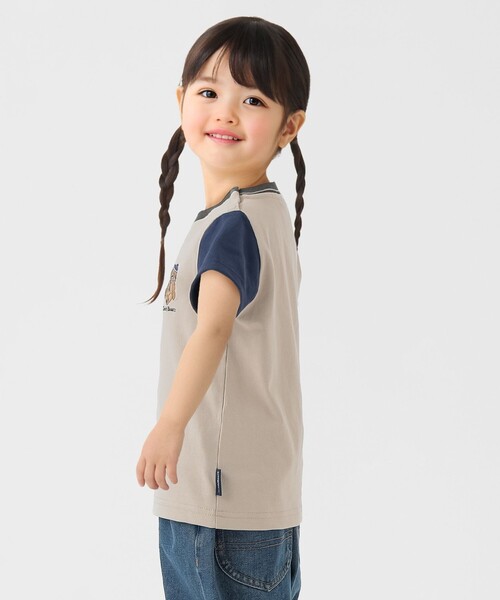 SHIPS Colors(シップス カラーズ)の「SHIPS Colors:80~150cm / TeddyBear(R) コラボ Tシャツ◇(Tシャツ/カットソー・キッズ・ライトブルー/その他/ライトホワイト/ベージュ系その他/ベージュ/ネイビー/ベージュ系その他2/ベージュ系その他3/ホワイト系・100/110/120/130/140/150/80/90)」の13枚目の写真