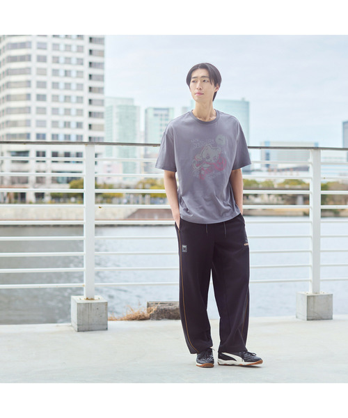 PUMA（プーマ）の「PUMA プーマ ユニセックス NEKO-san スケッチ グラフィック MX 半袖 Tシャツ（Tシャツ/カットソー・メンズ・グレー系その他/ダークグレー・X-LARGE/LARGE/SMALL/MEDIUM/XX-LARGE）」の12枚目の写真