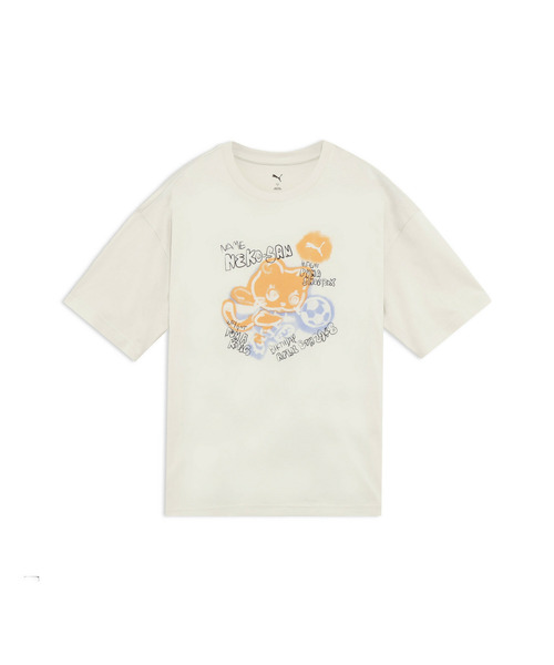 PUMA（プーマ）の「PUMA プーマ ユニセックス NEKO-san スケッチ グラフィック MX 半袖 Tシャツ（Tシャツ/カットソー・メンズ・グレー系その他/ダークグレー・X-LARGE/LARGE/SMALL/MEDIUM/XX-LARGE）」の17枚目の写真