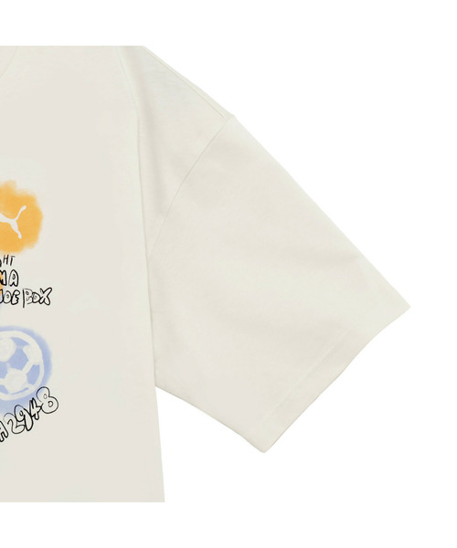 PUMA（プーマ）の「PUMA プーマ ユニセックス NEKO-san スケッチ グラフィック MX 半袖 Tシャツ（Tシャツ/カットソー・メンズ・グレー系その他/ダークグレー・X-LARGE/LARGE/SMALL/MEDIUM/XX-LARGE）」の19枚目の写真