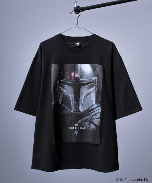 STAR WARS(スターウォーズ)の「スター・ウォーズ マンダロリアン 半袖Tシャツ Star Wars The Mandalorian メンズ(Tシャツ/カットソー・メンズ・ブラック系その他/ホワイト系その他2/ホワイト系その他4/ブラック系その他3/ホワイト系その他3/ブラック系その他4/ブラック系その他2/ホワイト系その他・L/M)」の7枚目の写真
