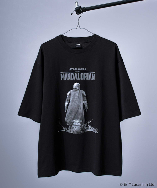 STAR WARS(スターウォーズ)の「スター・ウォーズ マンダロリアン 半袖Tシャツ Star Wars The Mandalorian メンズ(Tシャツ/カットソー・メンズ・ブラック系その他/ホワイト系その他2/ホワイト系その他4/ブラック系その他3/ホワイト系その他3/ブラック系その他4/ブラック系その他2/ホワイト系その他・L/M)」の8枚目の写真