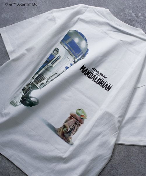 STAR WARS(スターウォーズ)の「スター・ウォーズ マンダロリアン 半袖Tシャツ Star Wars The Mandalorian メンズ(Tシャツ/カットソー・メンズ・ブラック系その他/ホワイト系その他2/ホワイト系その他4/ブラック系その他3/ホワイト系その他3/ブラック系その他4/ブラック系その他2/ホワイト系その他・L/M)」の15枚目の写真