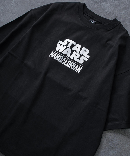 STAR WARS(スターウォーズ)の「スター・ウォーズ マンダロリアン 半袖Tシャツ Star Wars The Mandalorian メンズ(Tシャツ/カットソー・メンズ・ブラック系その他/ホワイト系その他2/ホワイト系その他4/ブラック系その他3/ホワイト系その他3/ブラック系その他4/ブラック系その他2/ホワイト系その他・L/M)」の14枚目の写真
