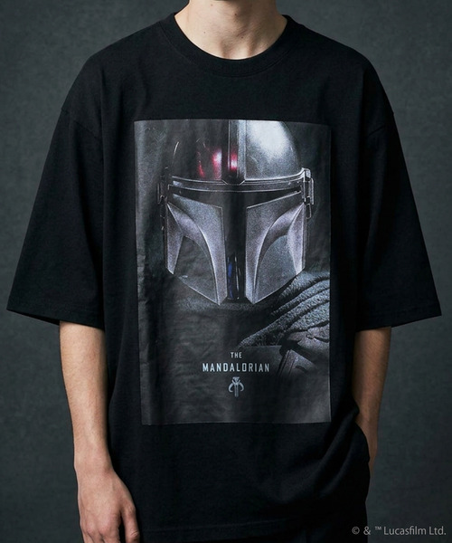 STAR WARS(スターウォーズ)の「スター・ウォーズ マンダロリアン 半袖Tシャツ Star Wars The Mandalorian メンズ(Tシャツ/カットソー・メンズ・ブラック系その他/ホワイト系その他2/ホワイト系その他4/ブラック系その他3/ホワイト系その他3/ブラック系その他4/ブラック系その他2/ホワイト系その他・L/M)」の21枚目の写真