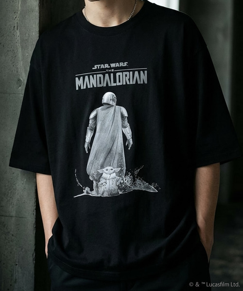 STAR WARS(スターウォーズ)の「スター・ウォーズ マンダロリアン 半袖Tシャツ Star Wars The Mandalorian メンズ(Tシャツ/カットソー・メンズ・ブラック系その他/ホワイト系その他2/ホワイト系その他4/ブラック系その他3/ホワイト系その他3/ブラック系その他4/ブラック系その他2/ホワイト系その他・L/M)」の19枚目の写真