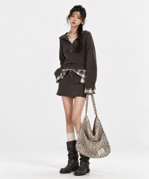 MATINCOX(マーティンコックス)の「MoodCurve - Leopard Beige(エコバッグ/サブバッグ・レディース・その他・FREE)」の2枚目の写真