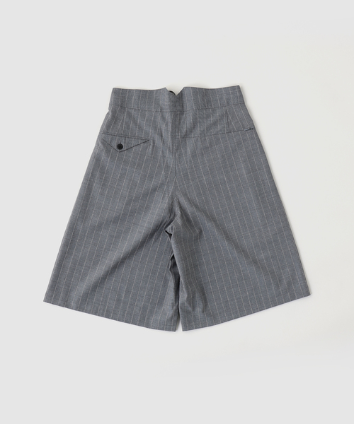 BAYCREW'S DEPO（ベイクルーズデポ）の「SandWaterr / サンドウォーター RESEARCHED 3/4 EASY SLACKS（スラックス・メンズ・ネイビー/グレー・2/1）」の3枚目の写真