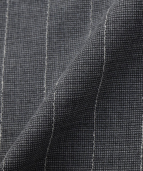BAYCREW'S DEPO（ベイクルーズデポ）の「SandWaterr / サンドウォーター RESEARCHED 3/4 EASY SLACKS（スラックス・メンズ・ネイビー/グレー・2/1）」の5枚目の写真