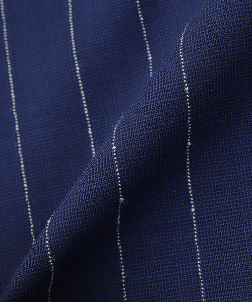BAYCREW'S DEPO（ベイクルーズデポ）の「SandWaterr / サンドウォーター RESEARCHED 3/4 EASY SLACKS（スラックス・メンズ・ネイビー/グレー・2/1）」の6枚目の写真