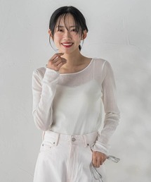 Droite lautreamont | コットンサラチュールカットソー(Tシャツ/カットソー)