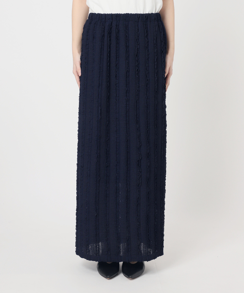 SLOBE IENA（スローブイエナ）の「《シリーズあり/》カットフリルスカート（スカート・レディース・ネイビー/ブラック・FREE）」の22枚目の写真