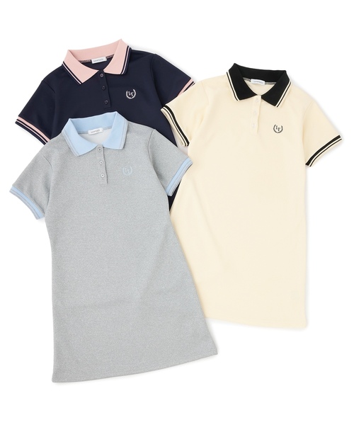 LOVETOXIC(ラブトキシック)の「ポロワンピース(ワンピース・キッズ・アイボリー/ネイビー/トップグレー・M:150cm/L:160cm/130cm/S:140cm)」の12枚目の写真