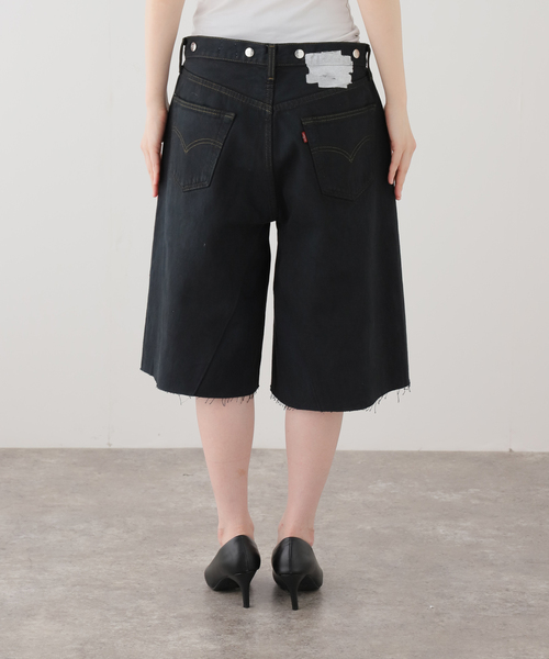 CITYSHOP(シティーショップ)の「TanC TOKYO OLDPARK x TanC EMBROIDERY SH TC26A-051:ハーフパンツ(その他パンツ・レディース・ブラック・32/30)」の3枚目の写真