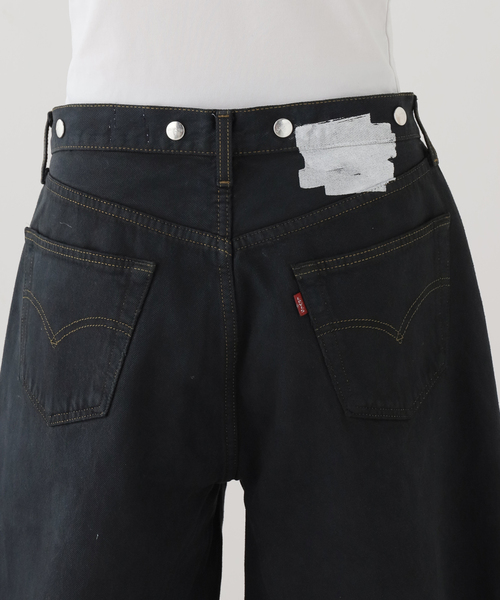 CITYSHOP(シティーショップ)の「TanC TOKYO OLDPARK x TanC EMBROIDERY SH TC26A-051:ハーフパンツ(その他パンツ・レディース・ブラック・32/30)」の4枚目の写真