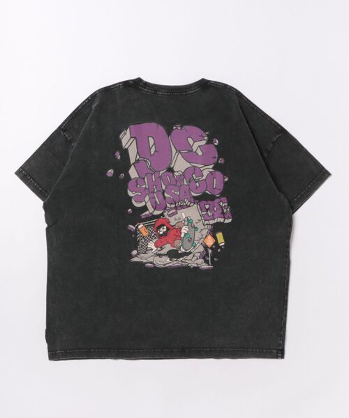 DC SHOES(ディーシーシューズ)の「DC SHOES キッズ 26 KD WALL SCRAPE SS Tシャツ 【2026年春夏モデル】/半袖バックプリントTシャツ(Tシャツ/カットソー・キッズ・ホワイト/ブラック・130/140/150/160)」の10枚目の写真