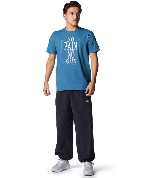 UNDER ARMOUR(アンダーアーマー)の「UAパフォーマンスコットン グラフィック ショートスリーブ Tシャツ(ライフスタイル/メンズ)(Tシャツ/カットソー・メンズ・ブルー系・M/XL/L/3XL/2XL/S)」の3枚目の写真