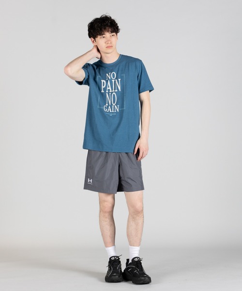 UNDER ARMOUR(アンダーアーマー)の「UAパフォーマンスコットン グラフィック ショートスリーブ Tシャツ(ライフスタイル/メンズ)(Tシャツ/カットソー・メンズ・ブルー系・M/XL/L/3XL/2XL/S)」の10枚目の写真